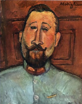 Arzt devaraigne 1917 Amedeo Modigliani Ölgemälde